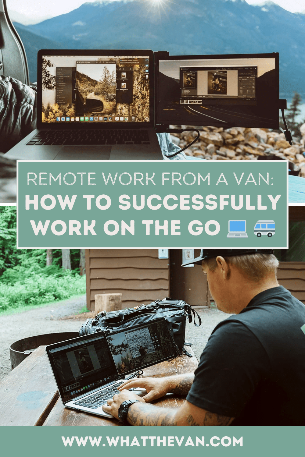 Remote Work from a Van: How to Successfully Work on the Go 💻&nbsp;🚐